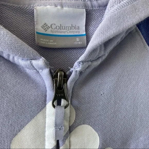 COLUMBIA YOUTH GIRLS HOODIE Can fit a size XXXS in women's or 7/8 in girls - Picture 4 of 8